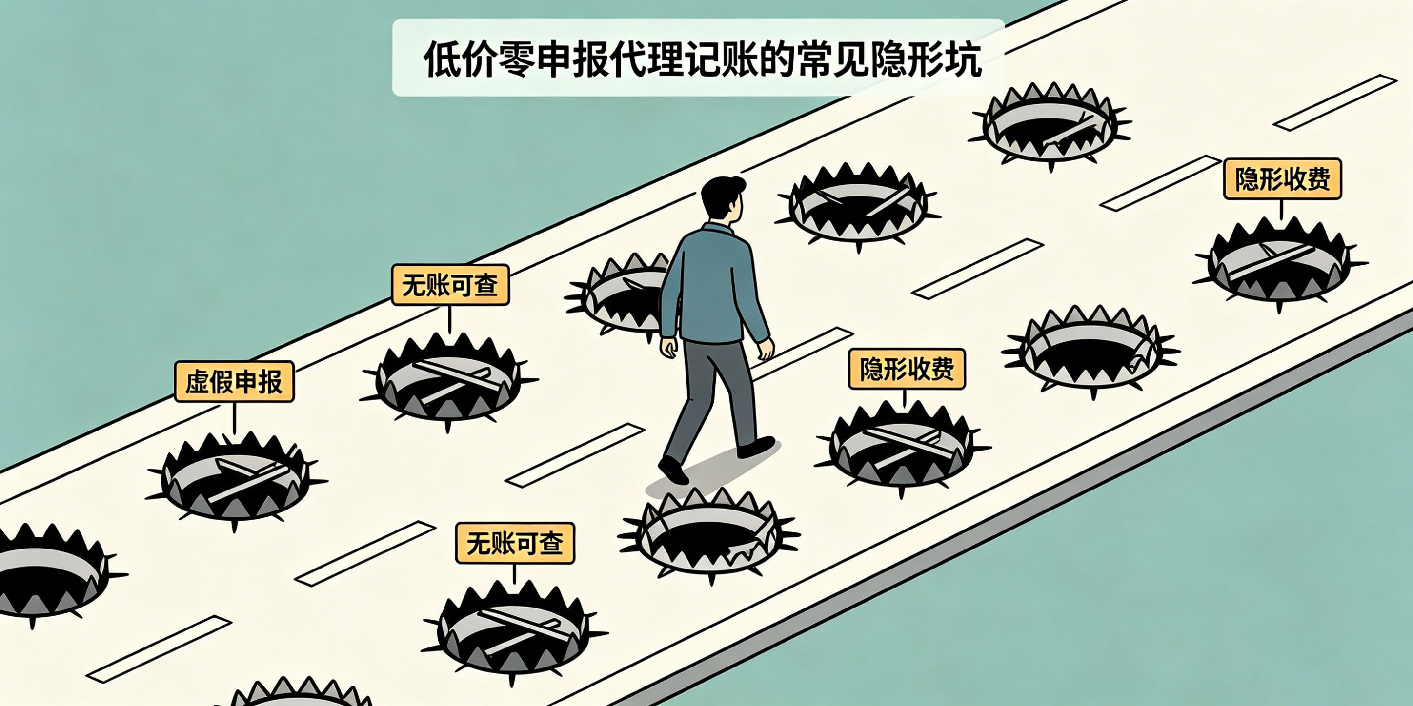 只做零申报找代理记账可行吗？收费太低后期会踩坑吗？(图4)