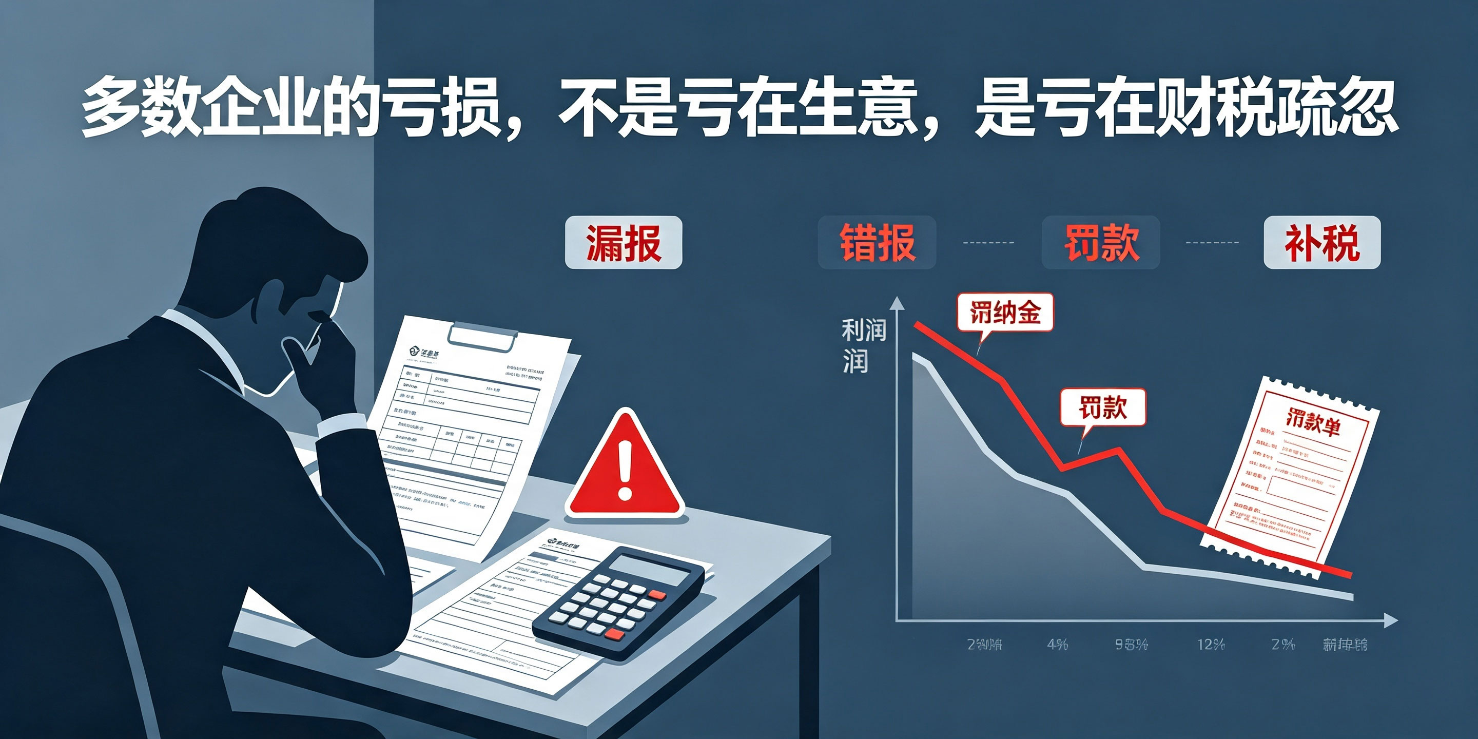 【企好运】做企业这么久才明白：代理记账选不对，再多利润都会赔在税务上(图2)