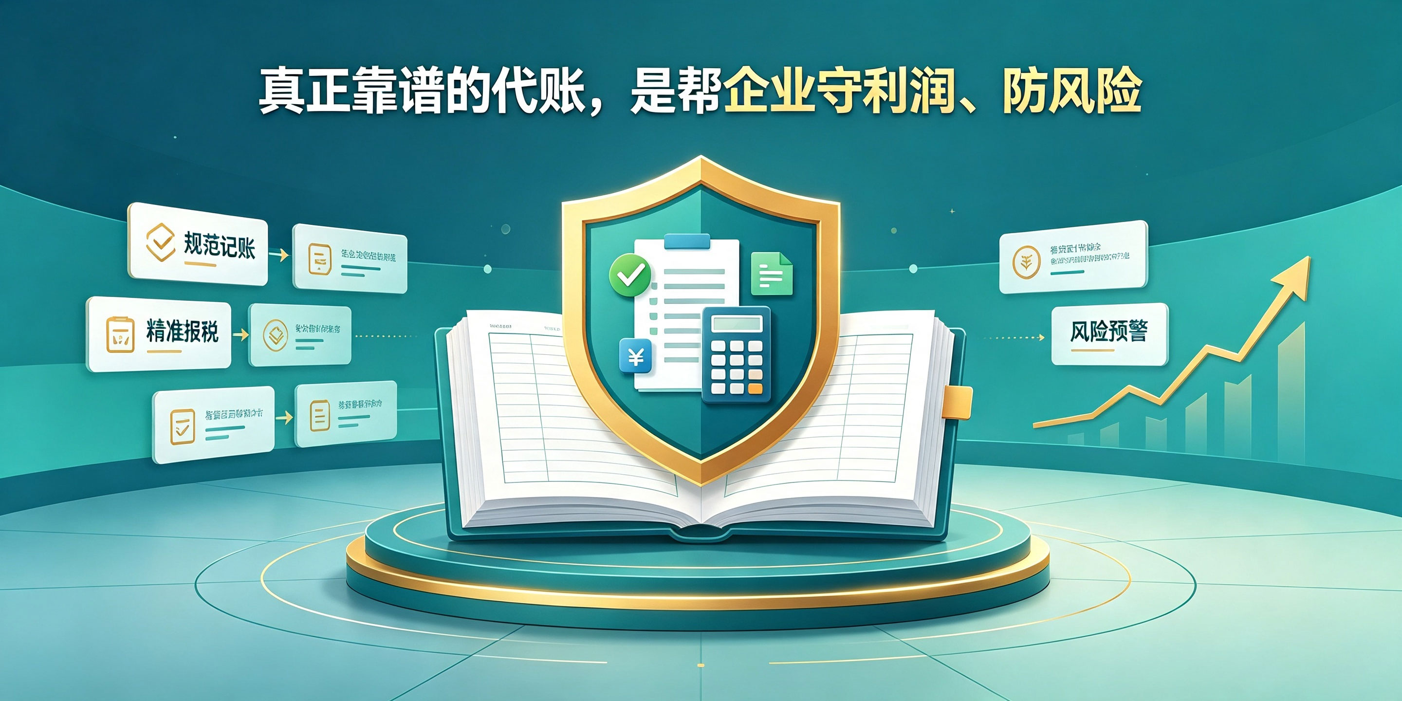 【企好运】做企业这么久才明白：代理记账选不对，再多利润都会赔在税务上(图4)