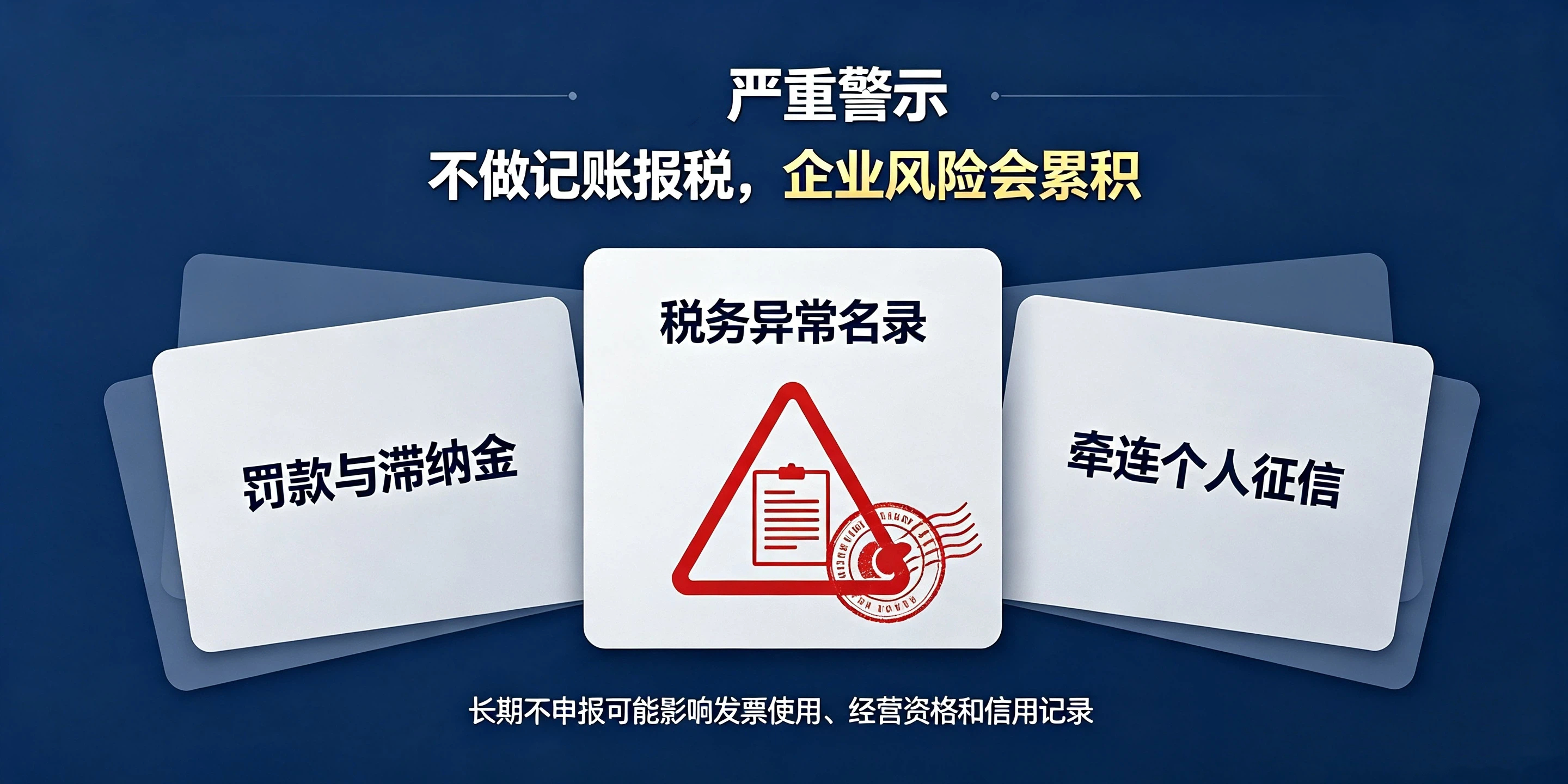 【企好运】公司没有收入还需要记账报税？税务科普知识看完就懂(图4)