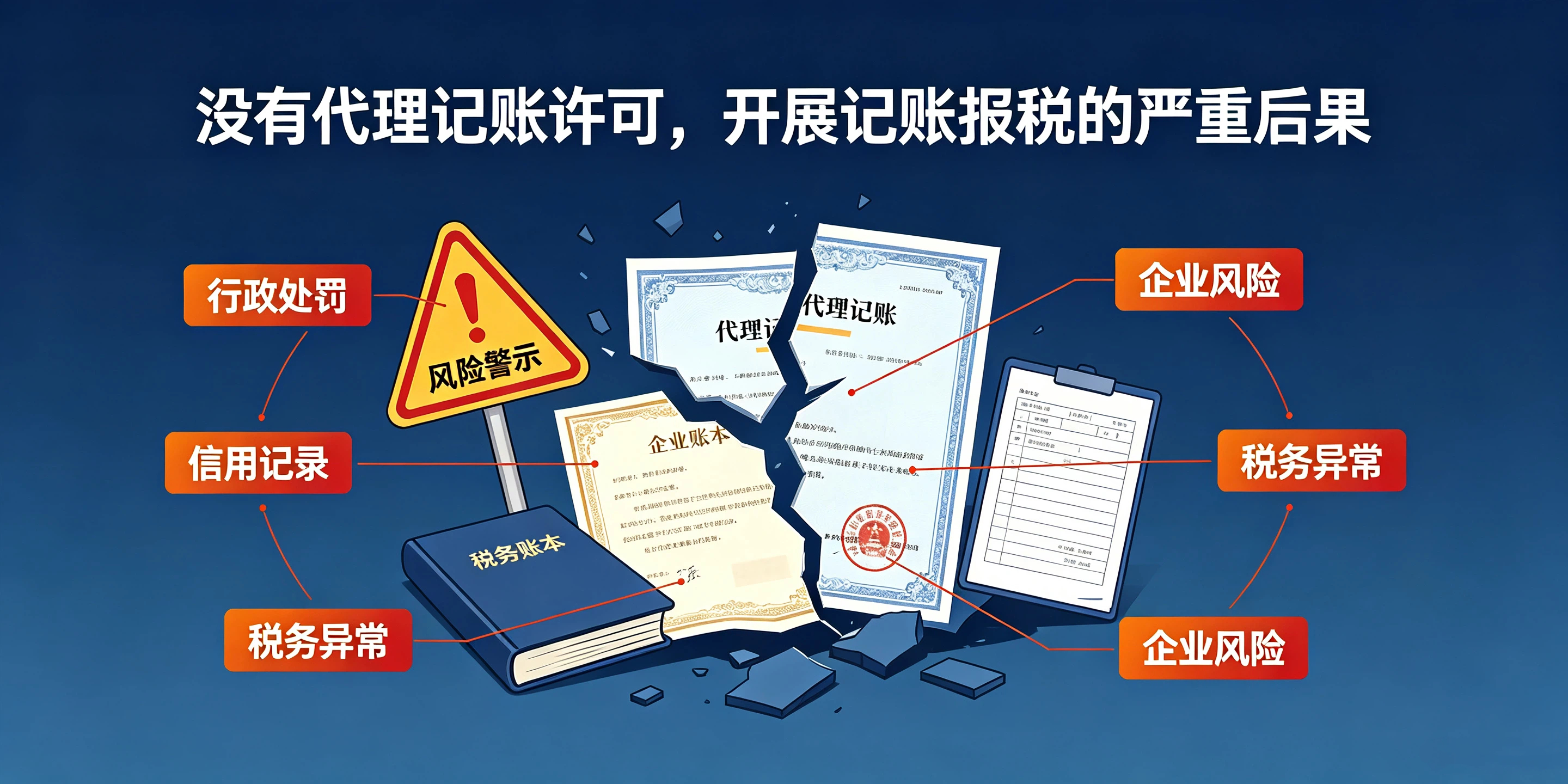 【企好运】私人会计接单记账报税合法吗？没有代理记账许可有什么后果？(图3)