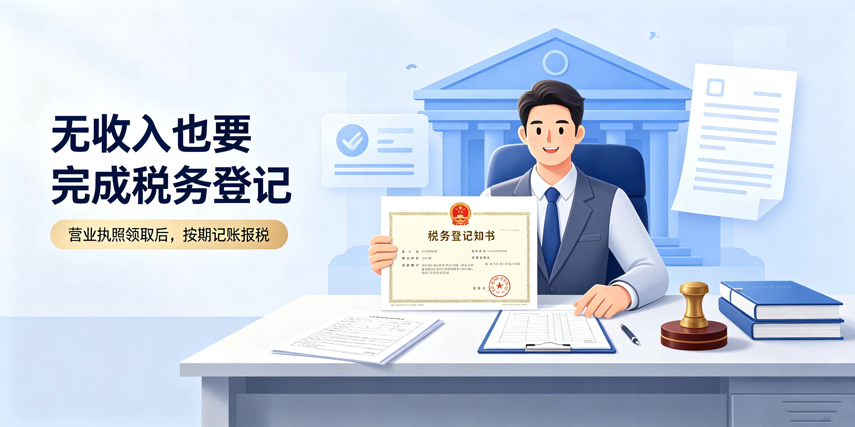 【企好运】无收入企业要不要记账报税？税务官方规定科普(图2)