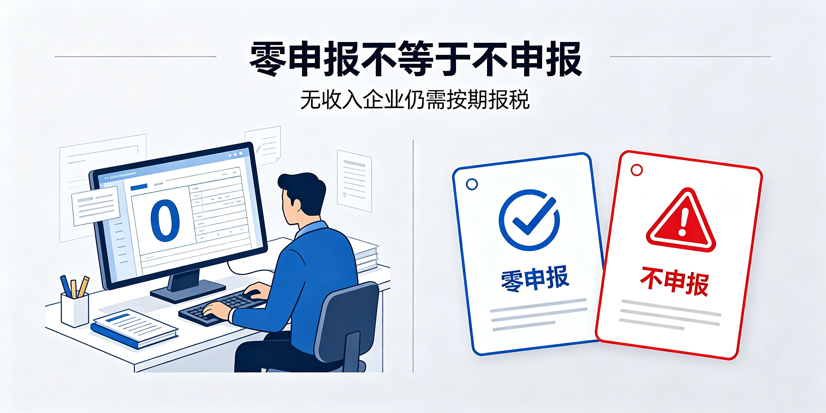 【企好运】无收入企业要不要记账报税？税务官方规定科普(图3)
