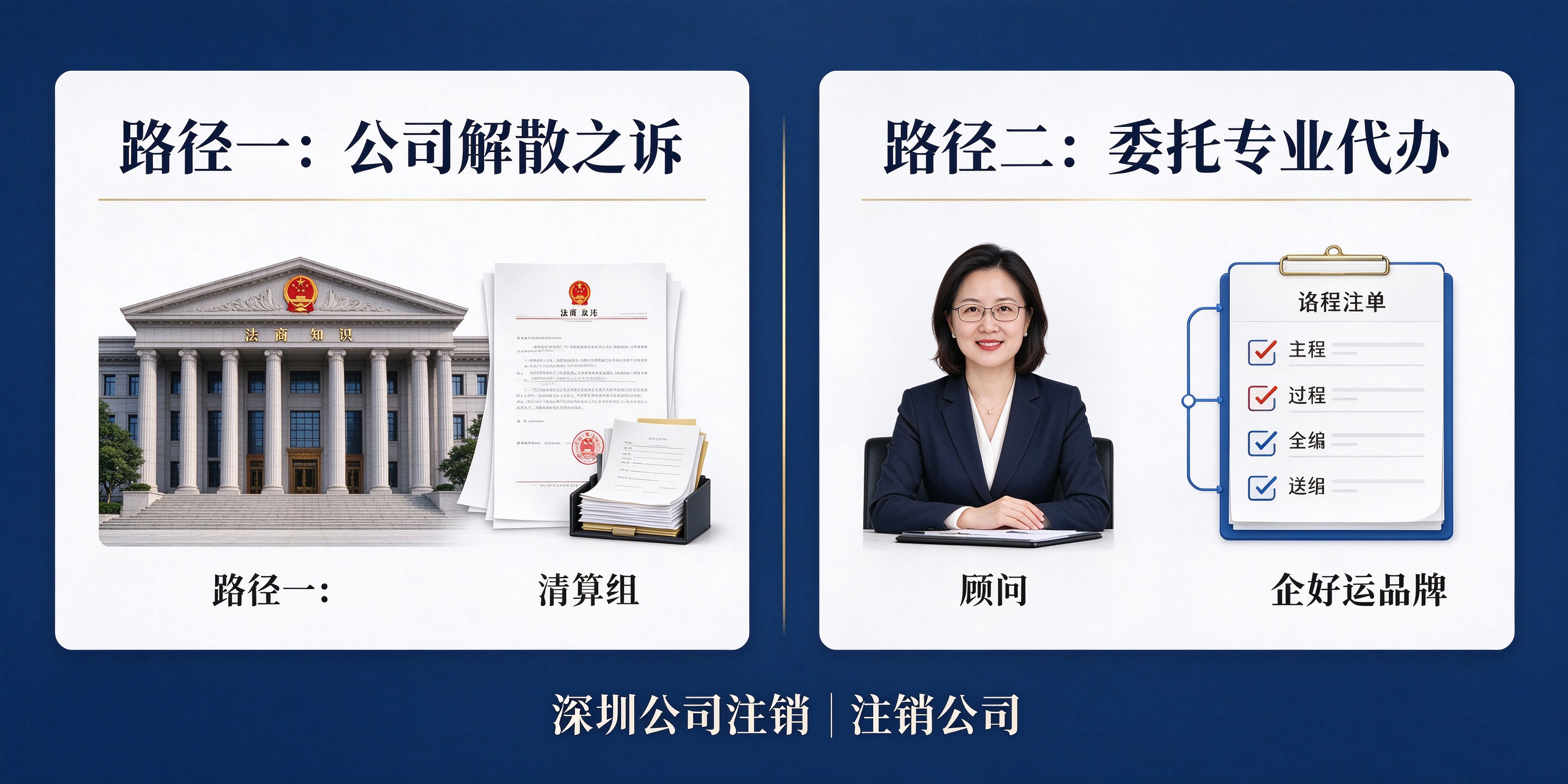 【企好运】深圳公司要注销，但股东不配合签字怎么办？深圳公司注销全流程详解(图4)
