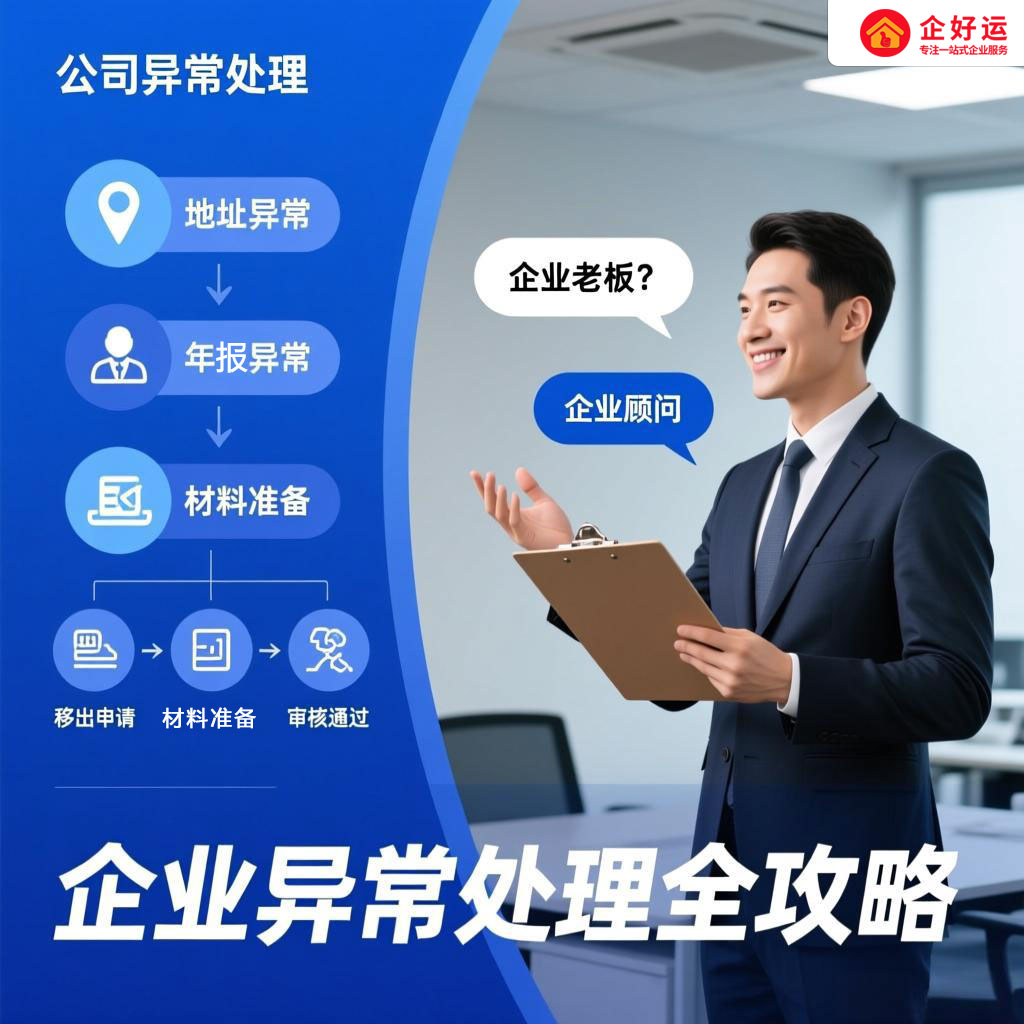 公司异常了只能注销吗？企业老板必读的“绝地求生”指南(图1)