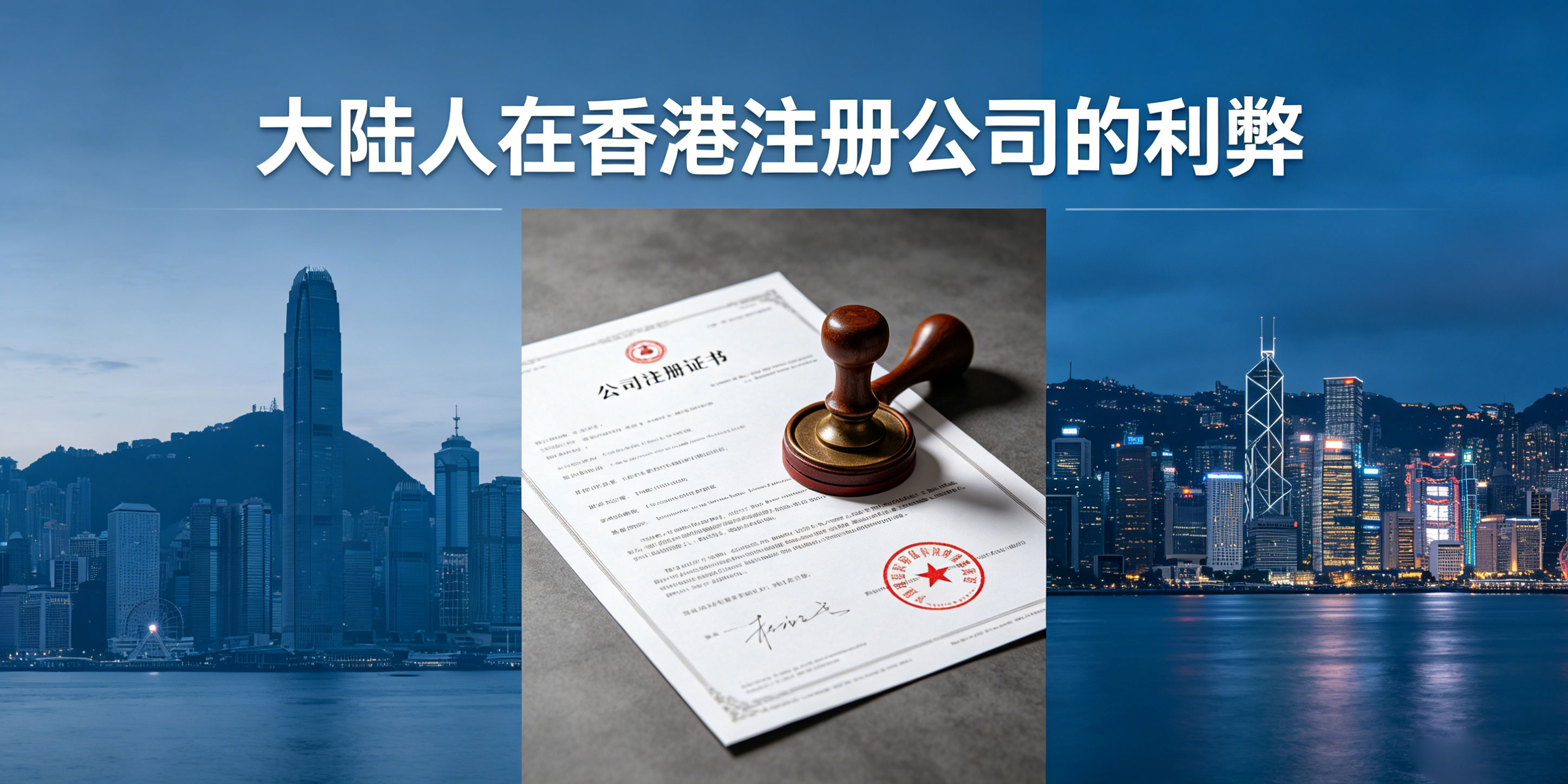 大陆人在香港注册公司的利弊,一文读懂适配场景与风险(图1) 大陆人在香港注册公司的利弊,一文读懂适配场景与风险(图1)