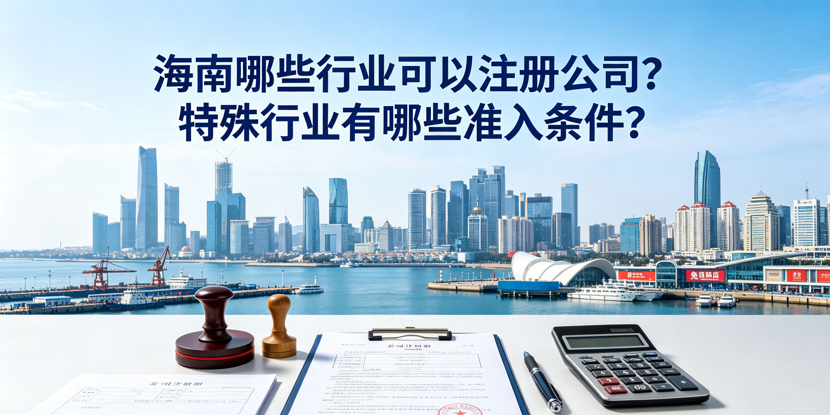 海南哪些行业可以注册公司？特殊行业有哪些准入条件？(图1)