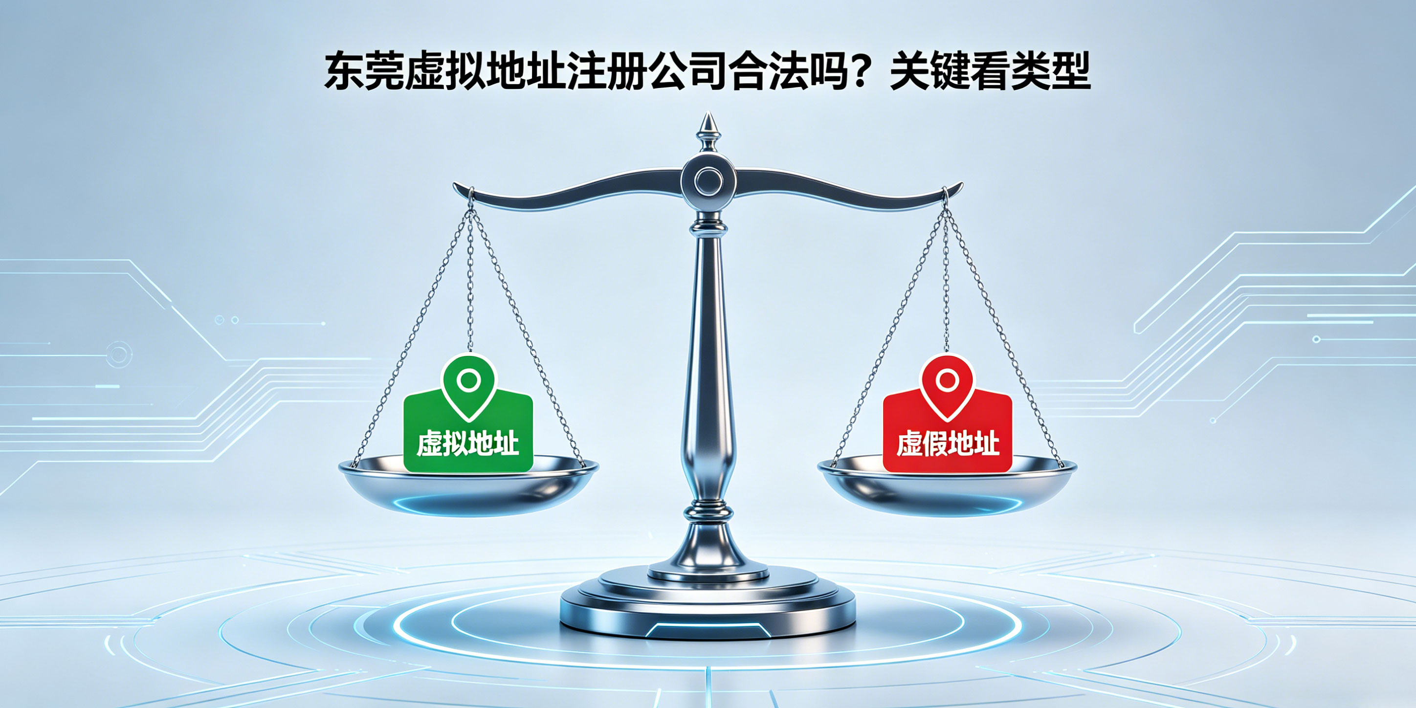 东莞虚拟地址注册公司合法吗？后期影响开户报税吗？(图2)