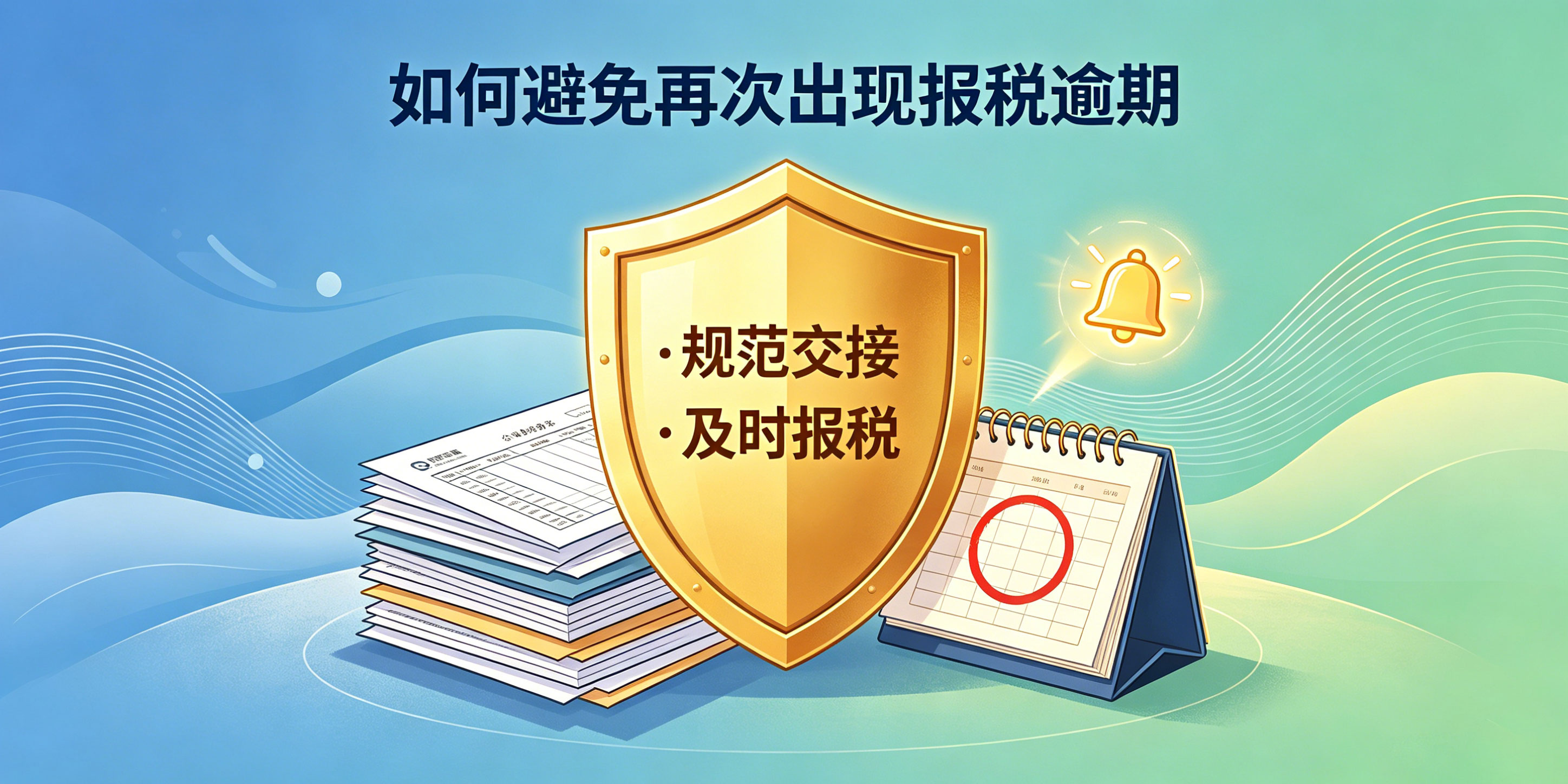 【企好运】公司会计离职账务没人接手，公司报税逾期该怎么补救？(图3)