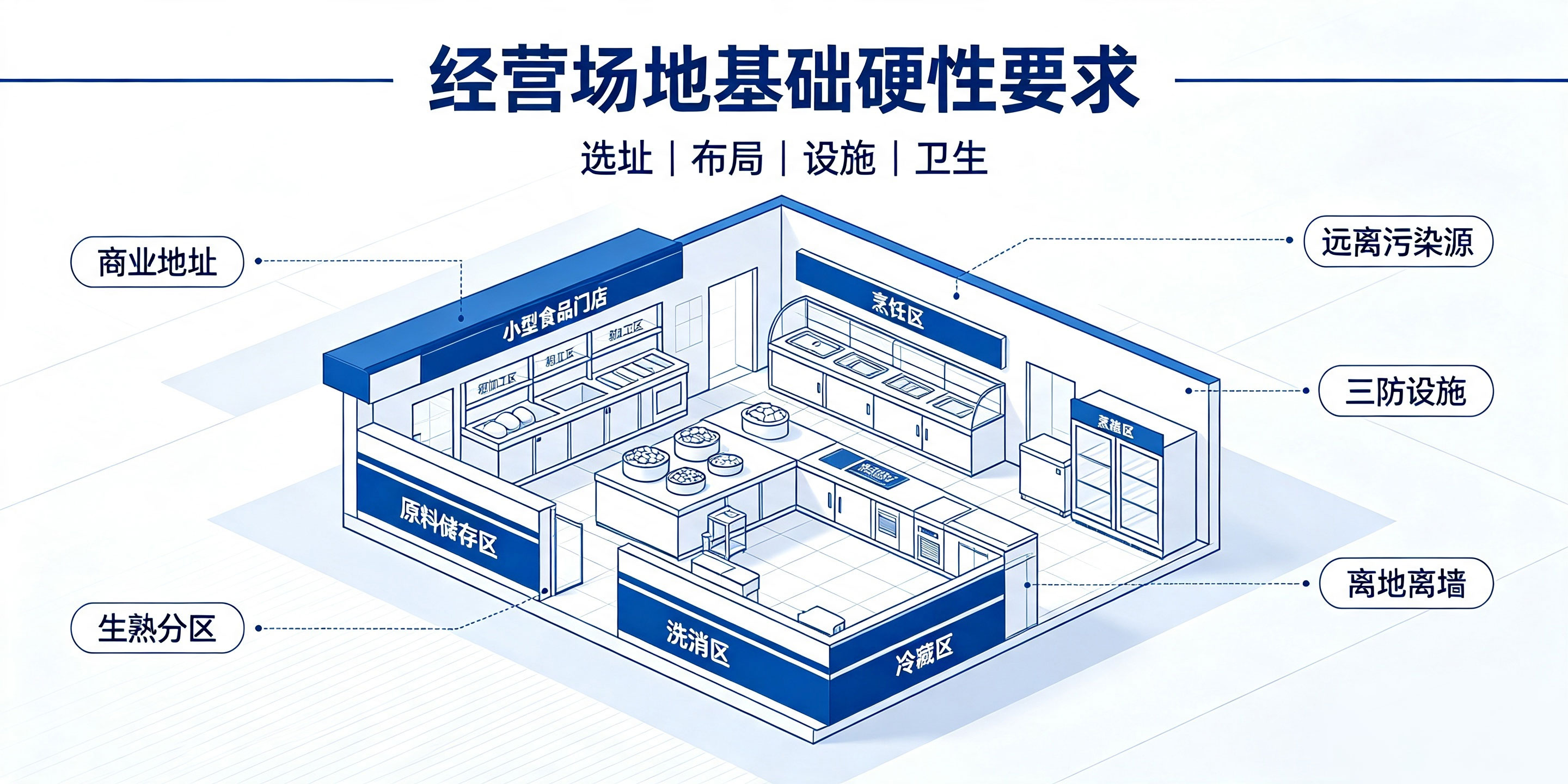 深圳办理食品经营许可证场地要求有哪些?不合规怎么整改?(图2) 深圳办理食品经营许可证场地要求有哪些?不合规怎么整改?(图2)