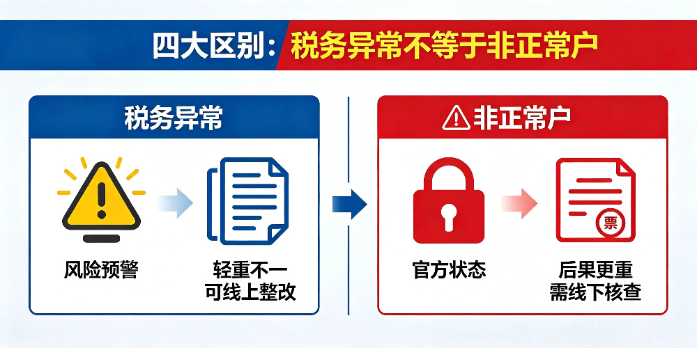 【企好运】深圳税务非正常户和税务异常有区别吗?深圳企业老板务必分清(图3) 【企好运】深圳税务非正常户和税务异常有区别吗?深圳企业老板务必分清(图3)