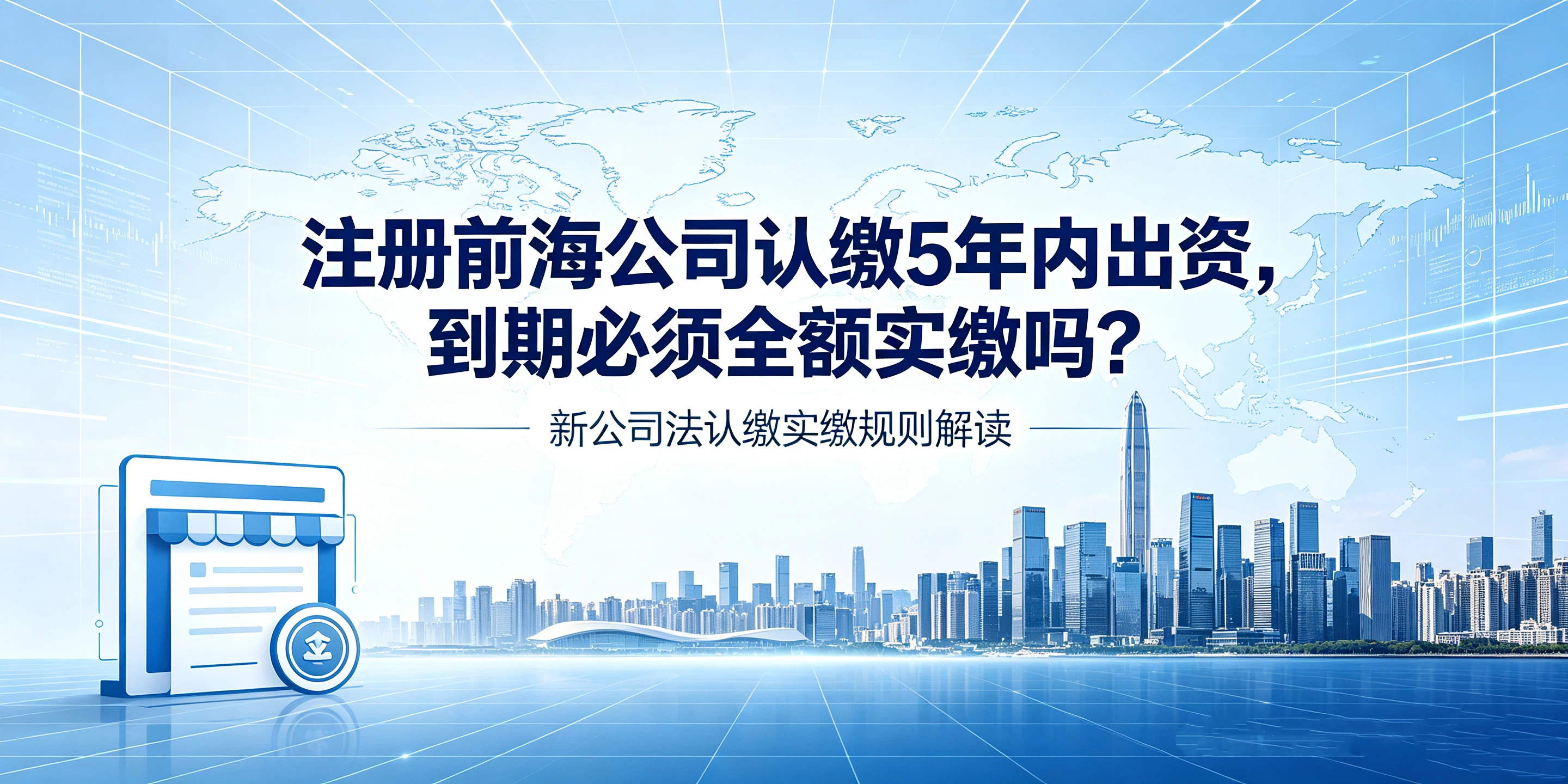 【企好运】注册前海公司认缴5年内出资,到期必须全额实缴吗?(图1) 【企好运】注册前海公司认缴5年内出资,到期必须全额实缴吗?(图1)