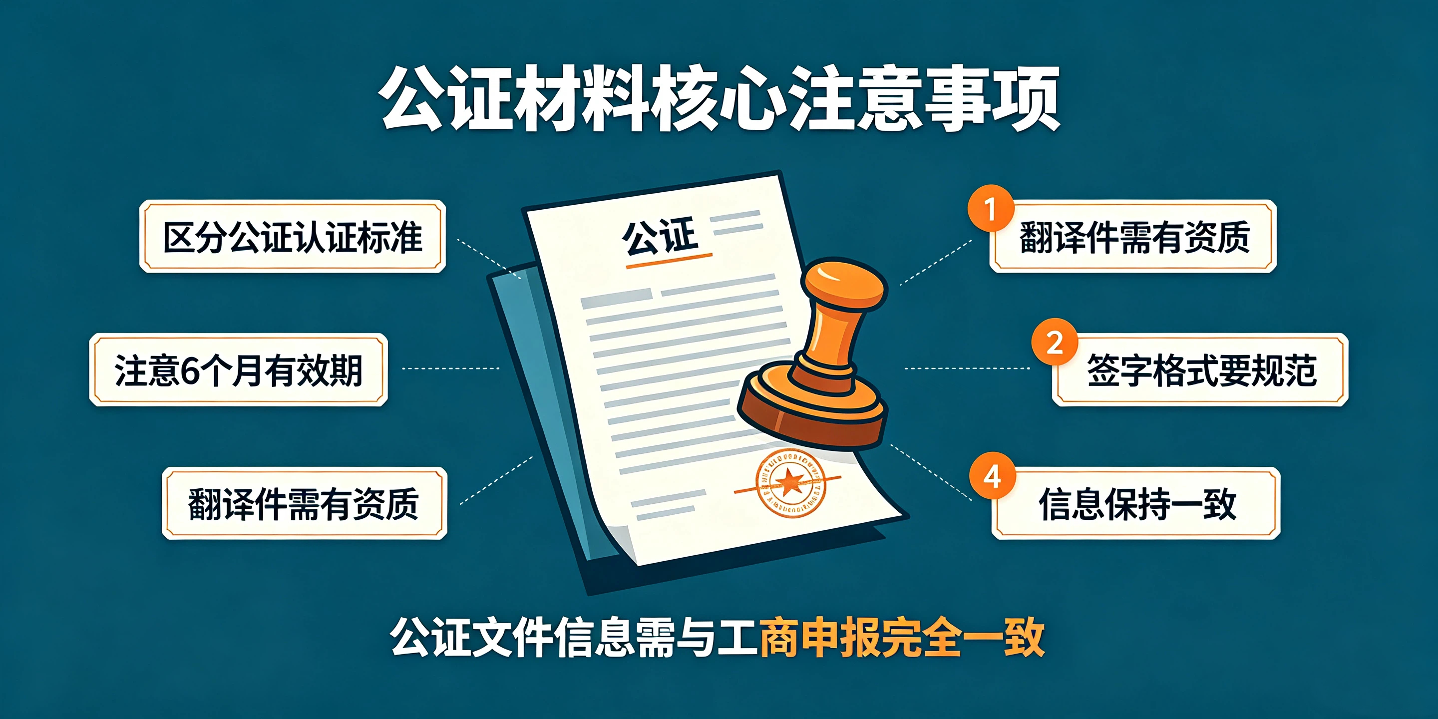 【企好运】外资企业如何注册前海公司？公证材料有哪些注意事项？(图4)