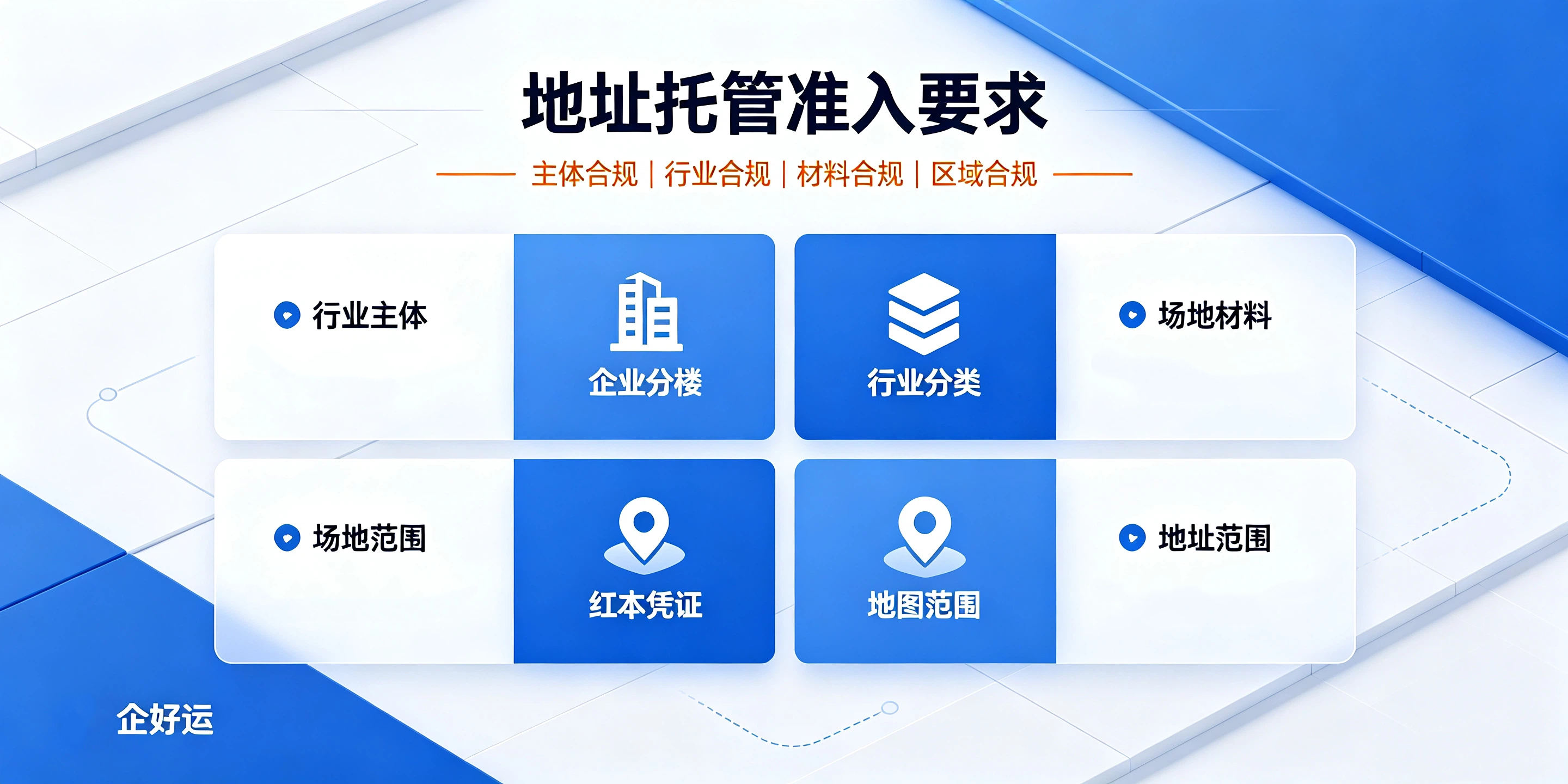 【企好运】注册前海公司地址托管合规要求是什么？2026新细则(图3)