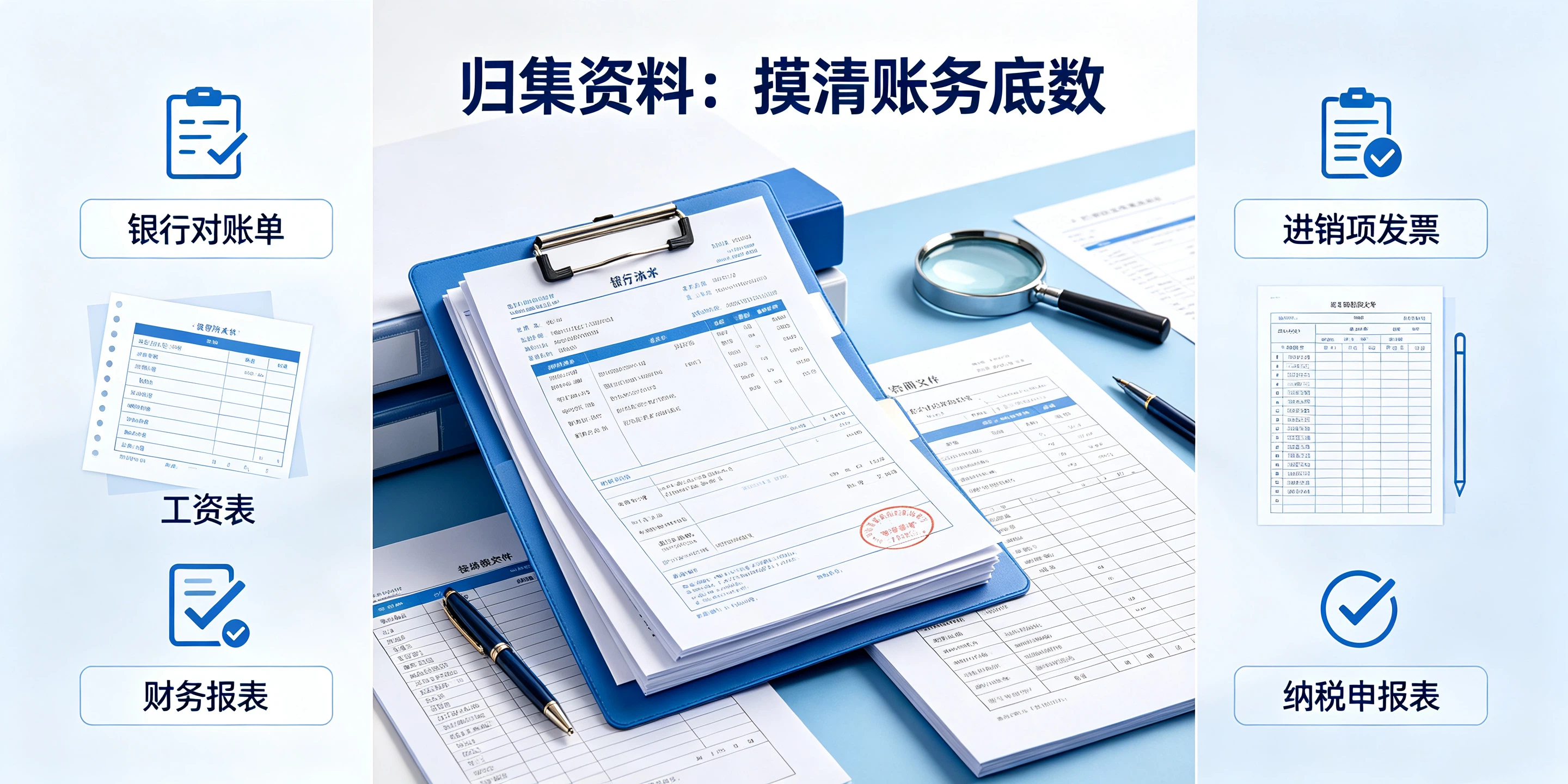 【企好运】账务混乱如何整理？科普老旧账目重新记账报税的方法(图3)
