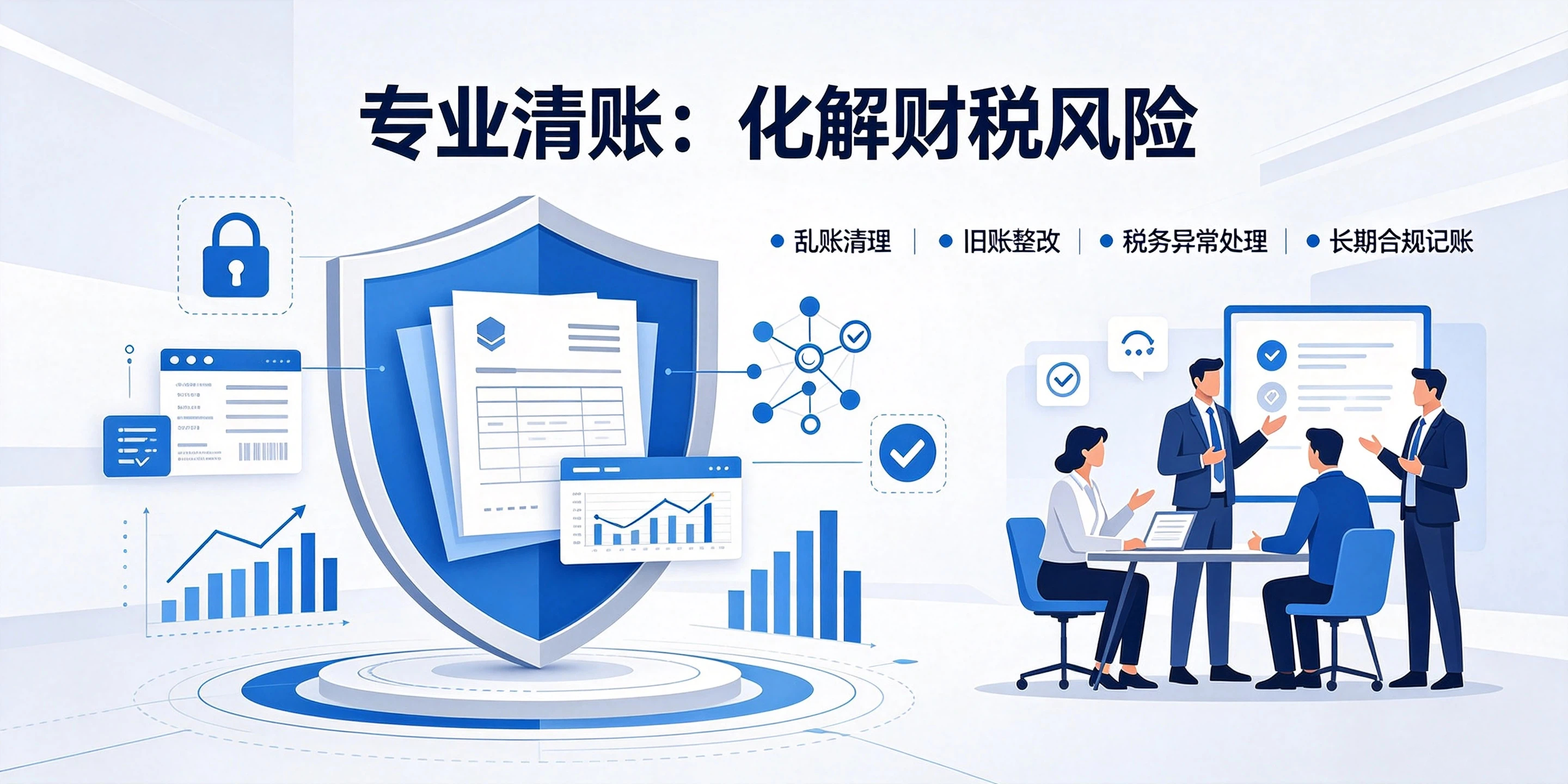 【企好运】账务混乱如何整理？科普老旧账目重新记账报税的方法(图5)