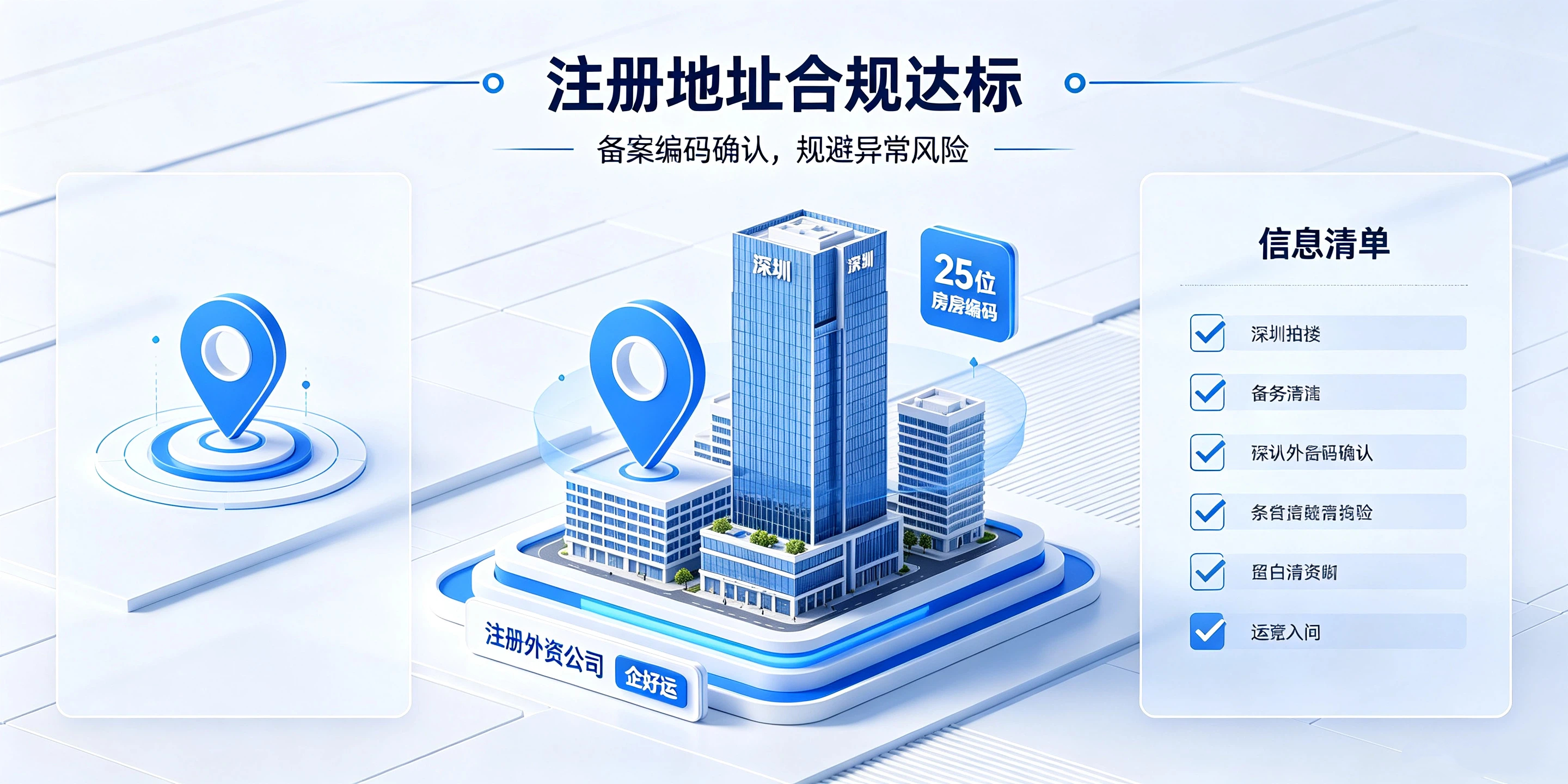 【企好运】2026深圳外资公司注册5大条件，境外投资人提前自查(图3)