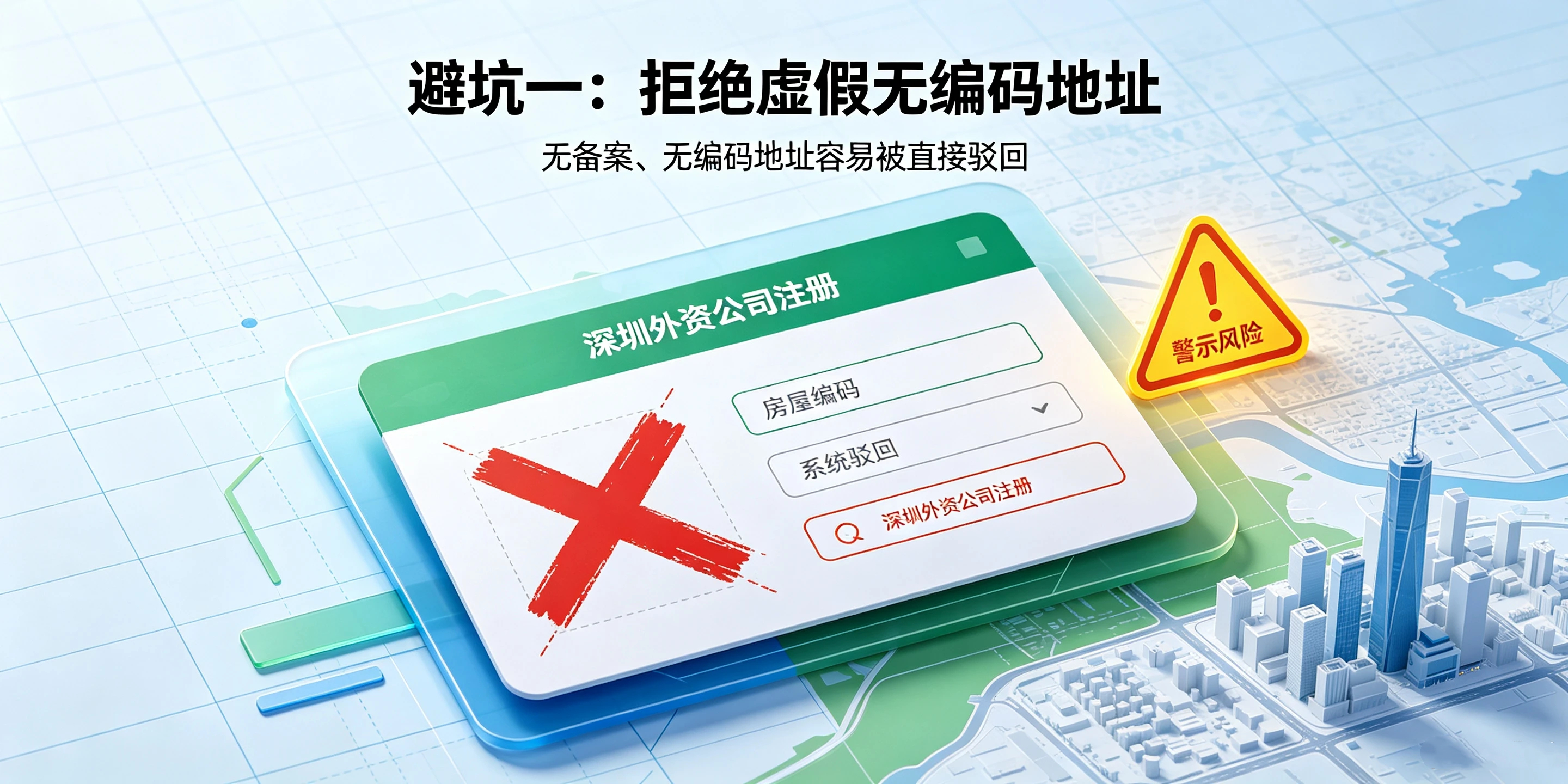 【企好运】5条深圳外资注册地址避坑指南,杜绝地址异常!(图2) 【企好运】5条深圳外资注册地址避坑指南,杜绝地址异常!(图2)