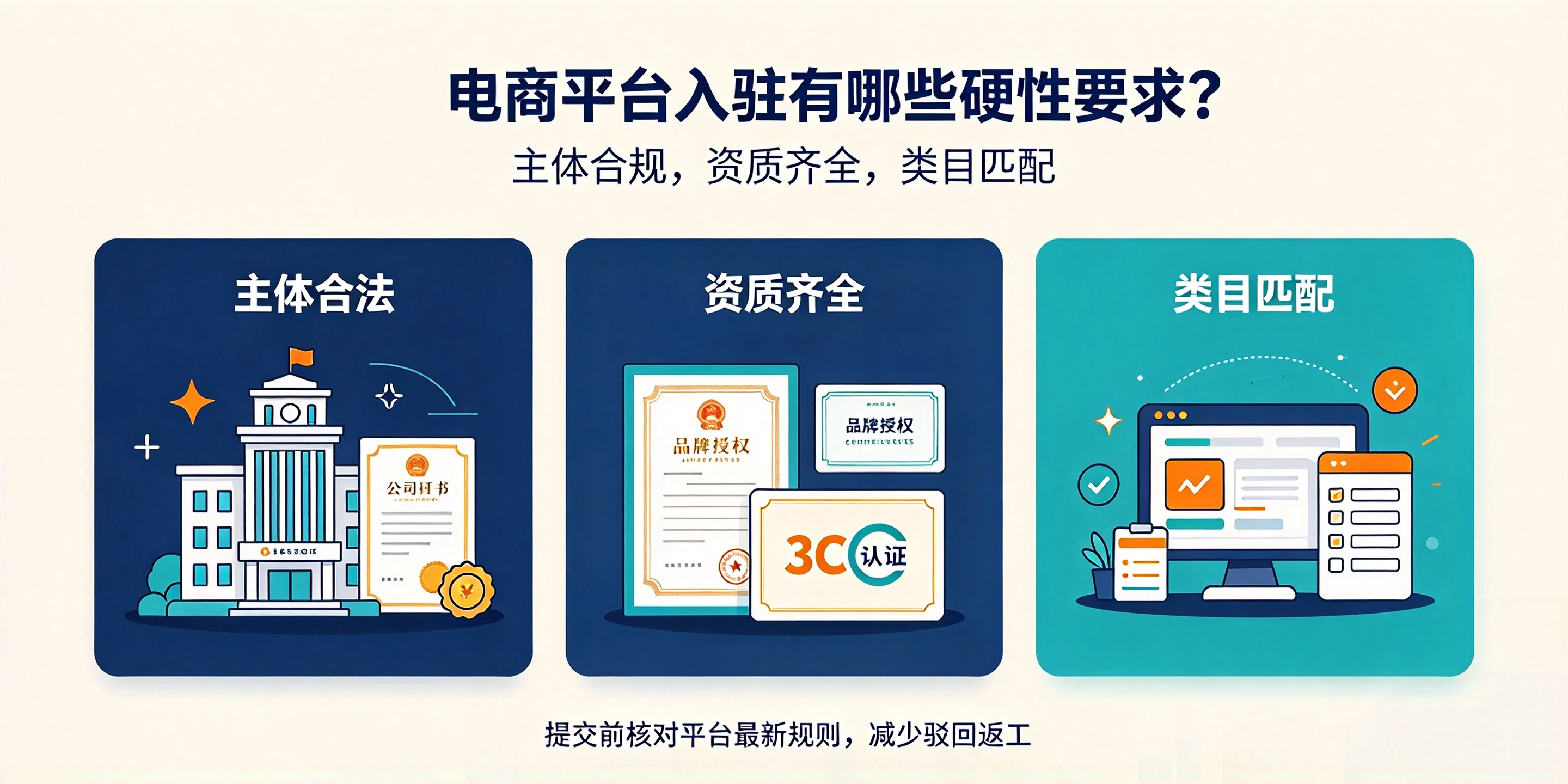 【企好运】东莞电商公司经营范围怎么填?平台入驻有哪些硬性要求?(图3) 【企好运】东莞电商公司经营范围怎么填?平台入驻有哪些硬性要求?(图3)