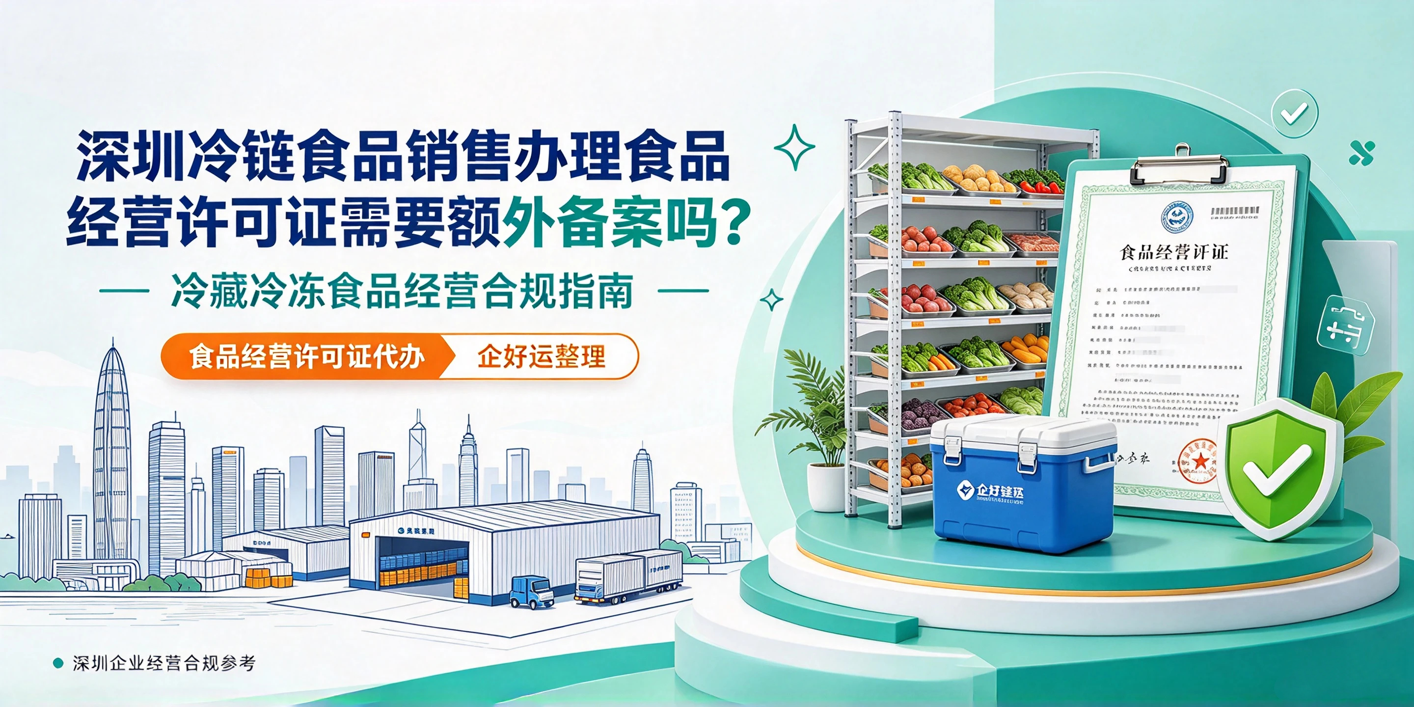 【企好运国际】深圳冷链食品销售办理食品经营许可证需要额外备案吗?一次讲清(图1) 【企好运国际】深圳冷链食品销售办理食品经营许可证需要额外备案吗?一次讲清(图1)