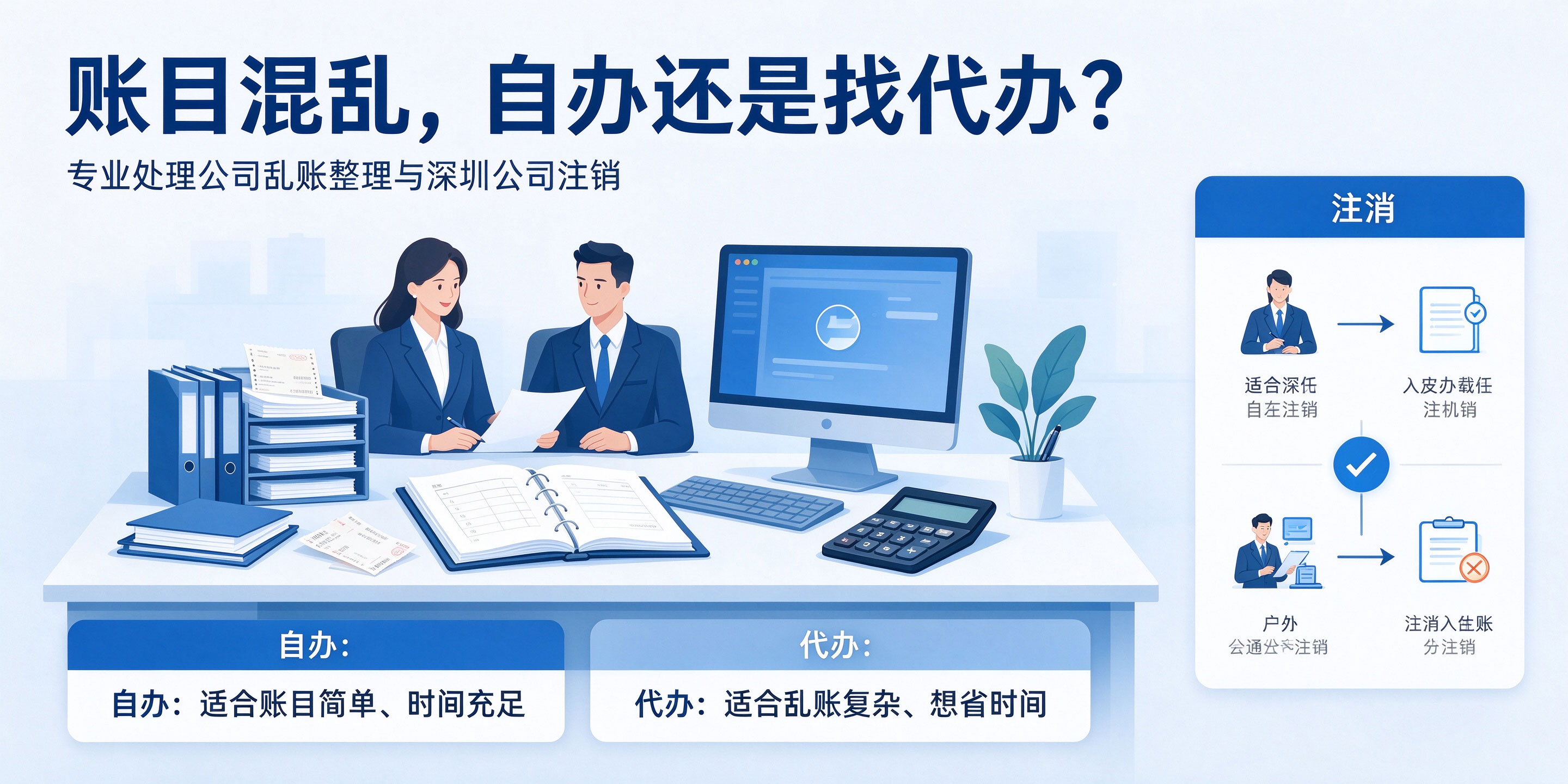 【企好运】深圳公司账目不齐全、乱账可以注销公司吗？(图5)