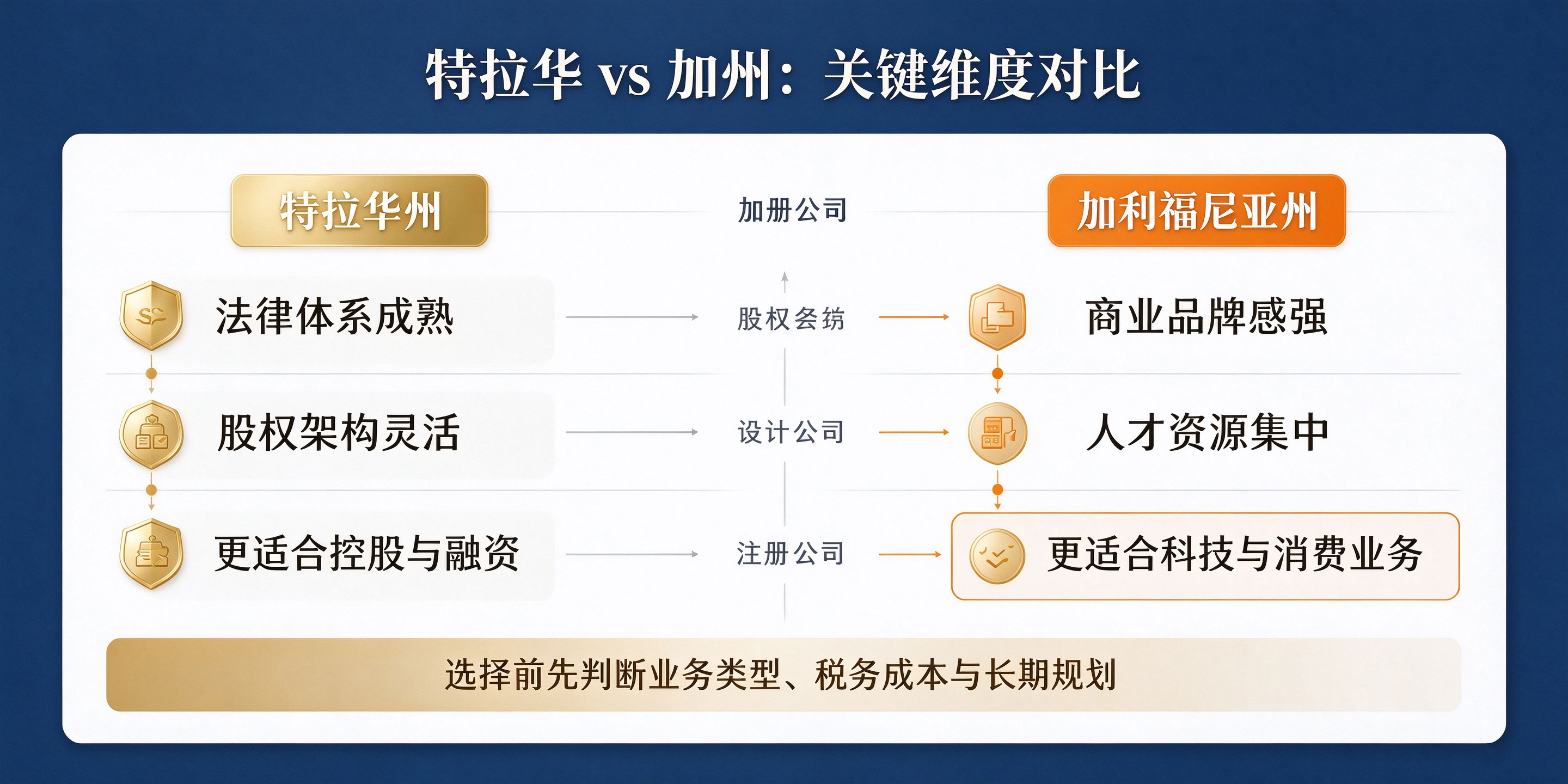 【企好运】注册美国公司选特拉华还是加州好？美国公司注册避坑指南(图3)