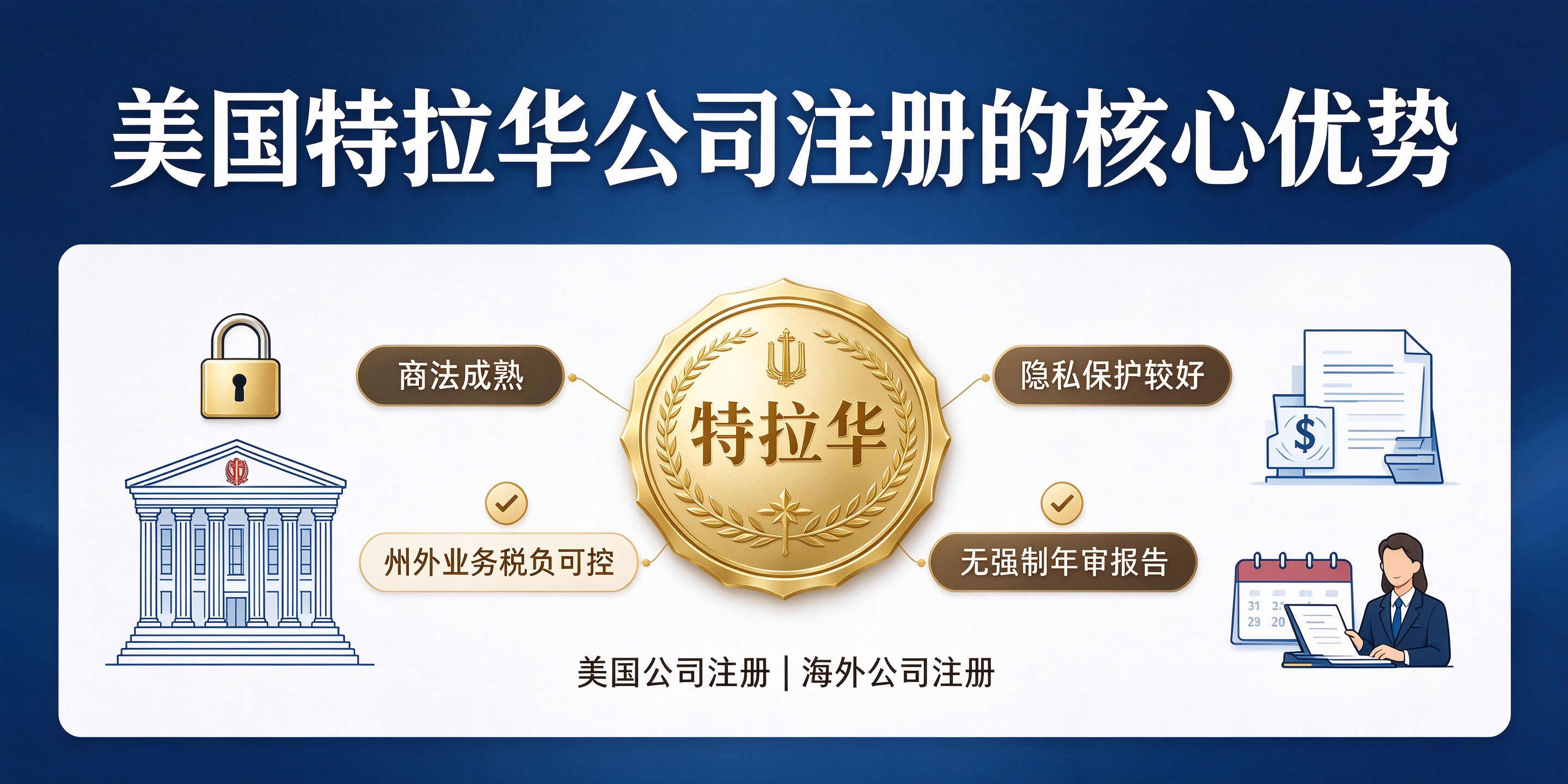 【企好运】美国特拉华公司适合国内跨境卖家注册吗?优劣势、费用与流程详解(图3) 【企好运】美国特拉华公司适合国内跨境卖家注册吗?优劣势、费用与流程详解(图3)